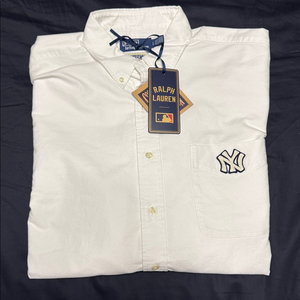 Polo Ralph Lauren White Button Down Shirt